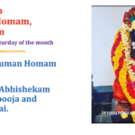Sat 13th Sep – Hanuman Homam, Abhishekam